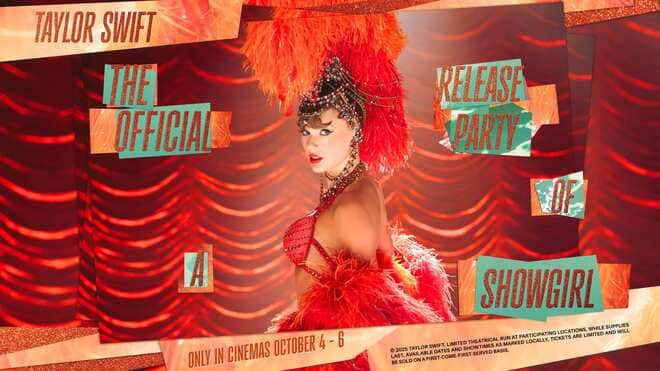 Taylor Swift I The Official Release Party of a Showgirl